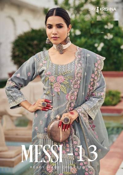 Messi Vol 13 By Jay Krishna Designer Partywear Salwar Kameez Collection